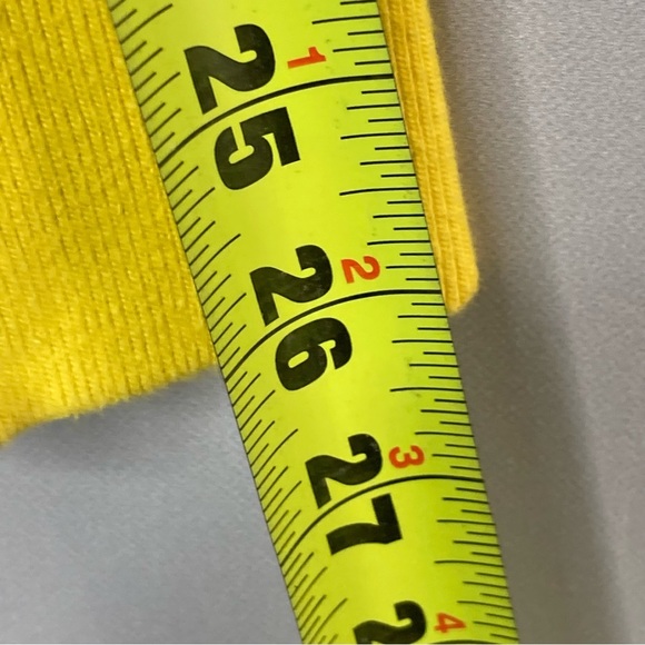 Vintage Champion Embroidered Pullover Sweatshirt-Yellow-Unisex S-Vtg-80s-90s-Y2K - Picture 9 of 10